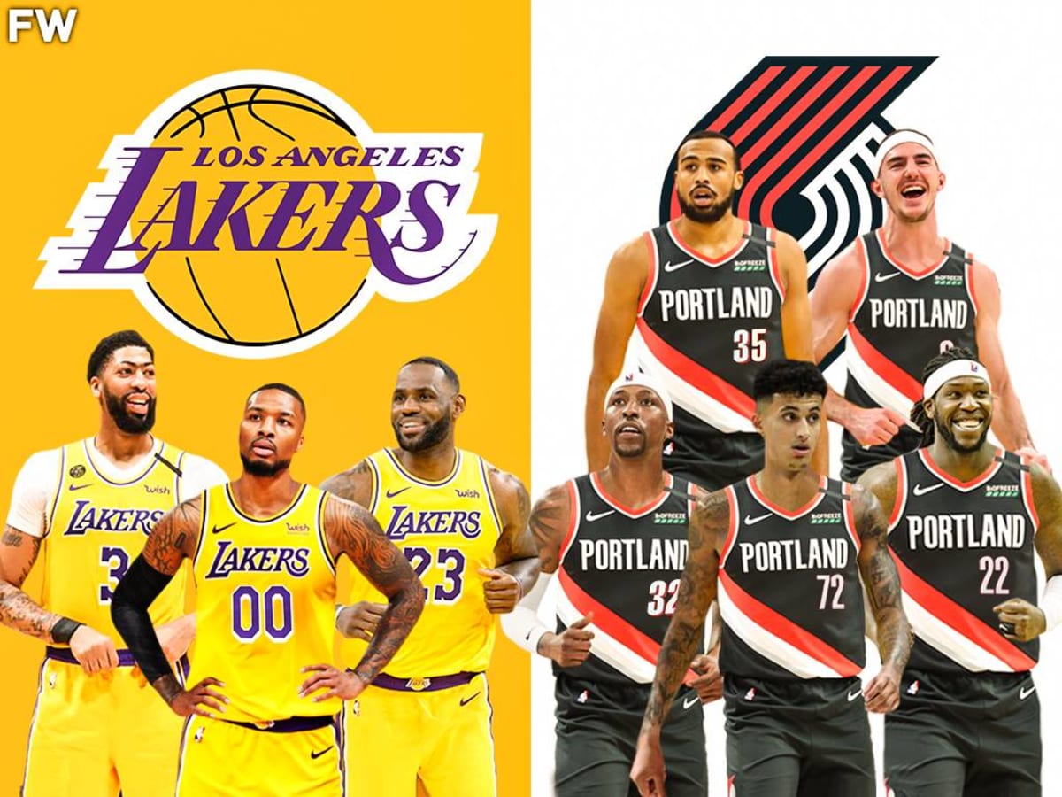 Damien hot sale lillard lakers