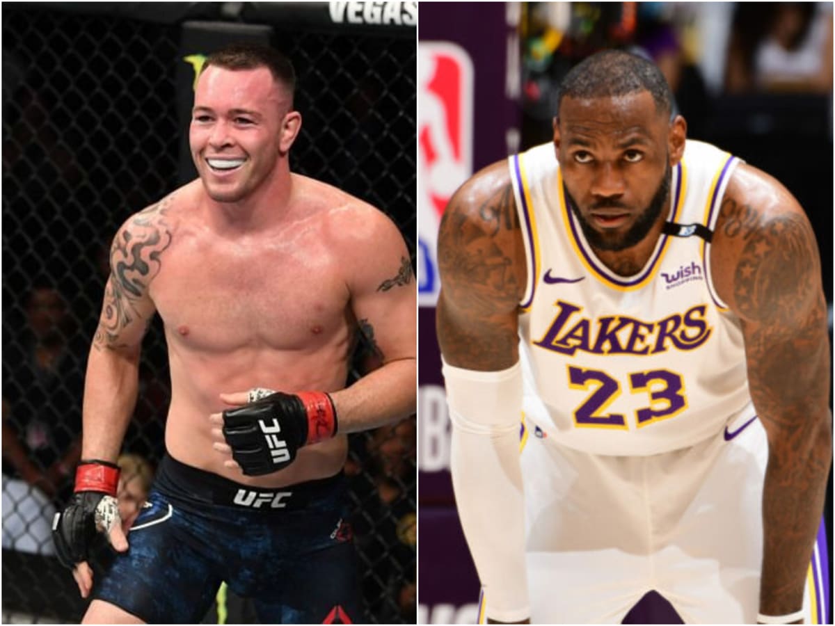 Lebron james store colby covington