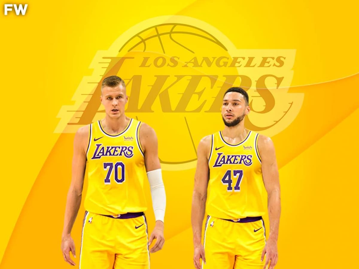 Ben simmons lakers best sale jersey