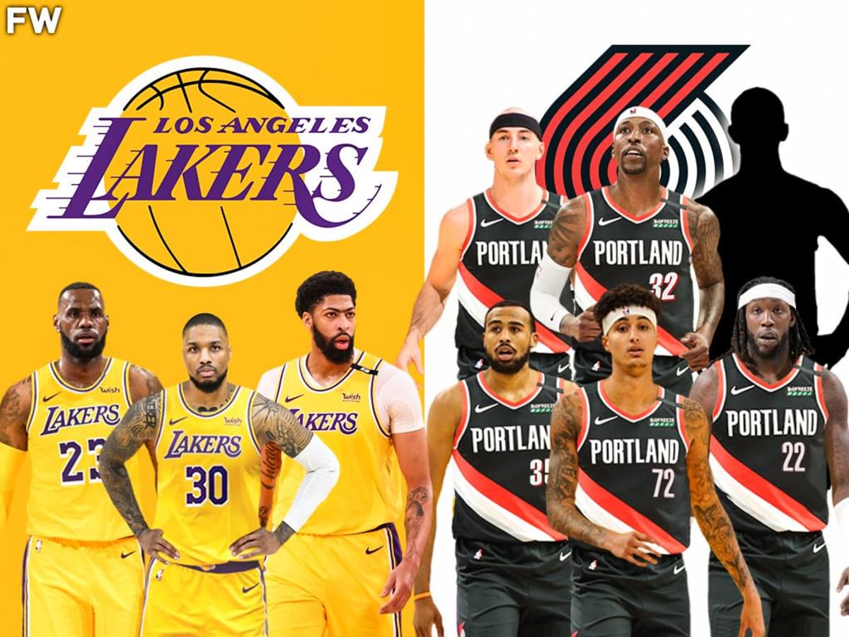 Damian lillard lakers hotsell jersey