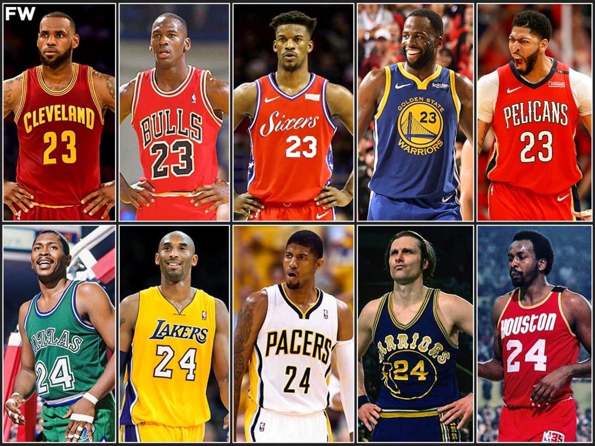 Current nba players hotsell with number 24