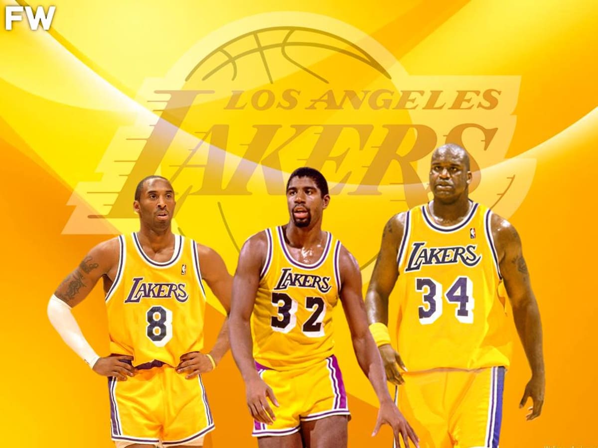 Kobe bryant shop on magic johnson