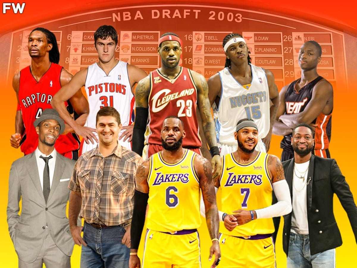 Top 10 Draft Picks From The 2003 NBA Draft Where Are They Now Fadeaway World