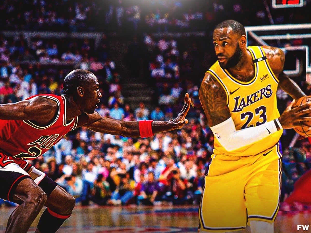 Mj outlet to lebron