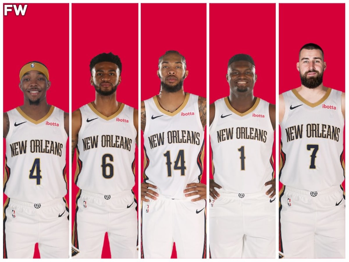 New orleans hotsell pelicans starting five
