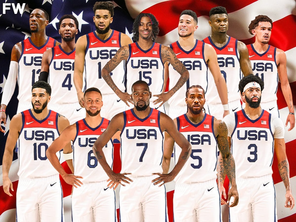 Usa basketball lineup top