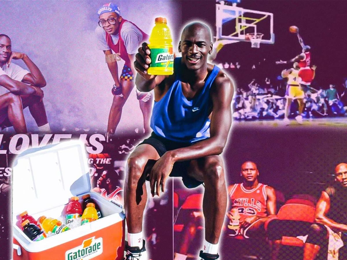 Michael jordan shop gatorade