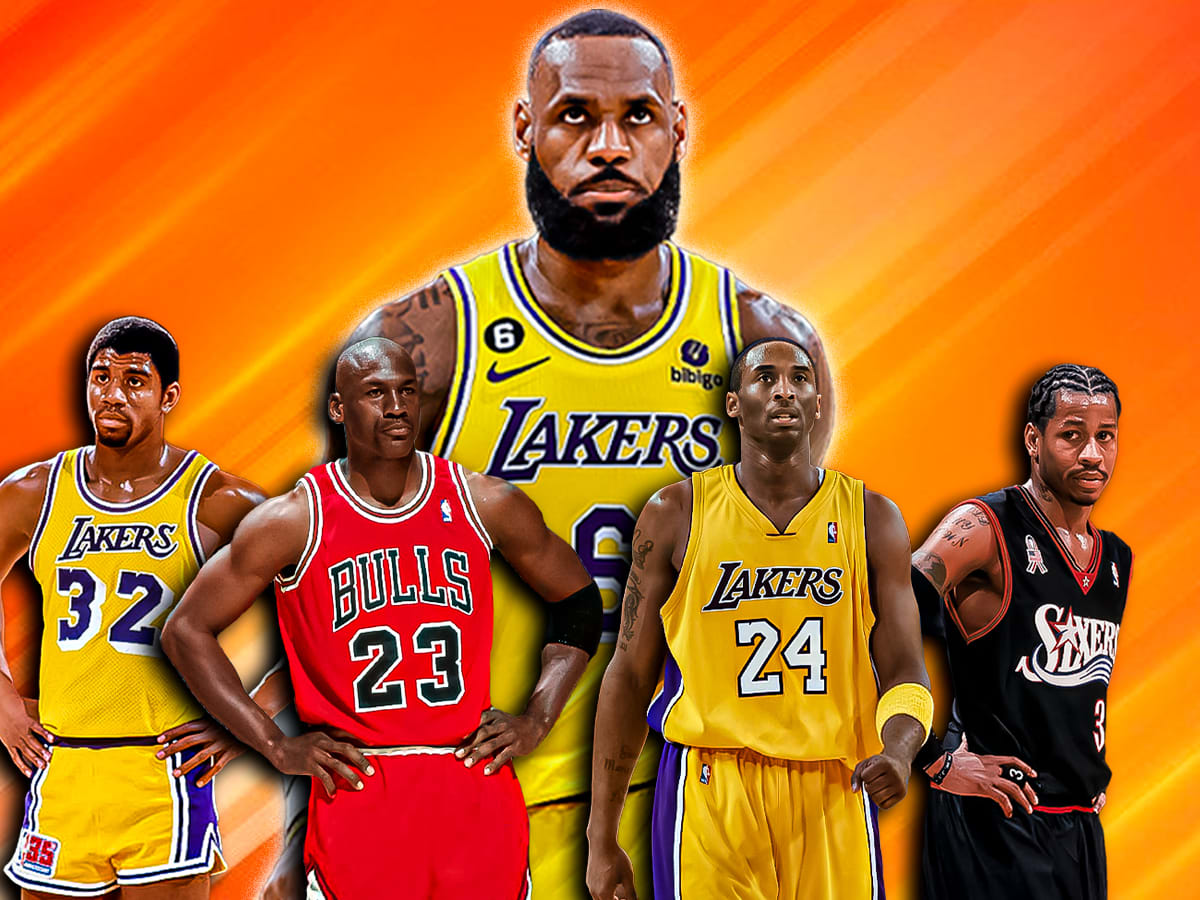 Kobe magic lebron sales