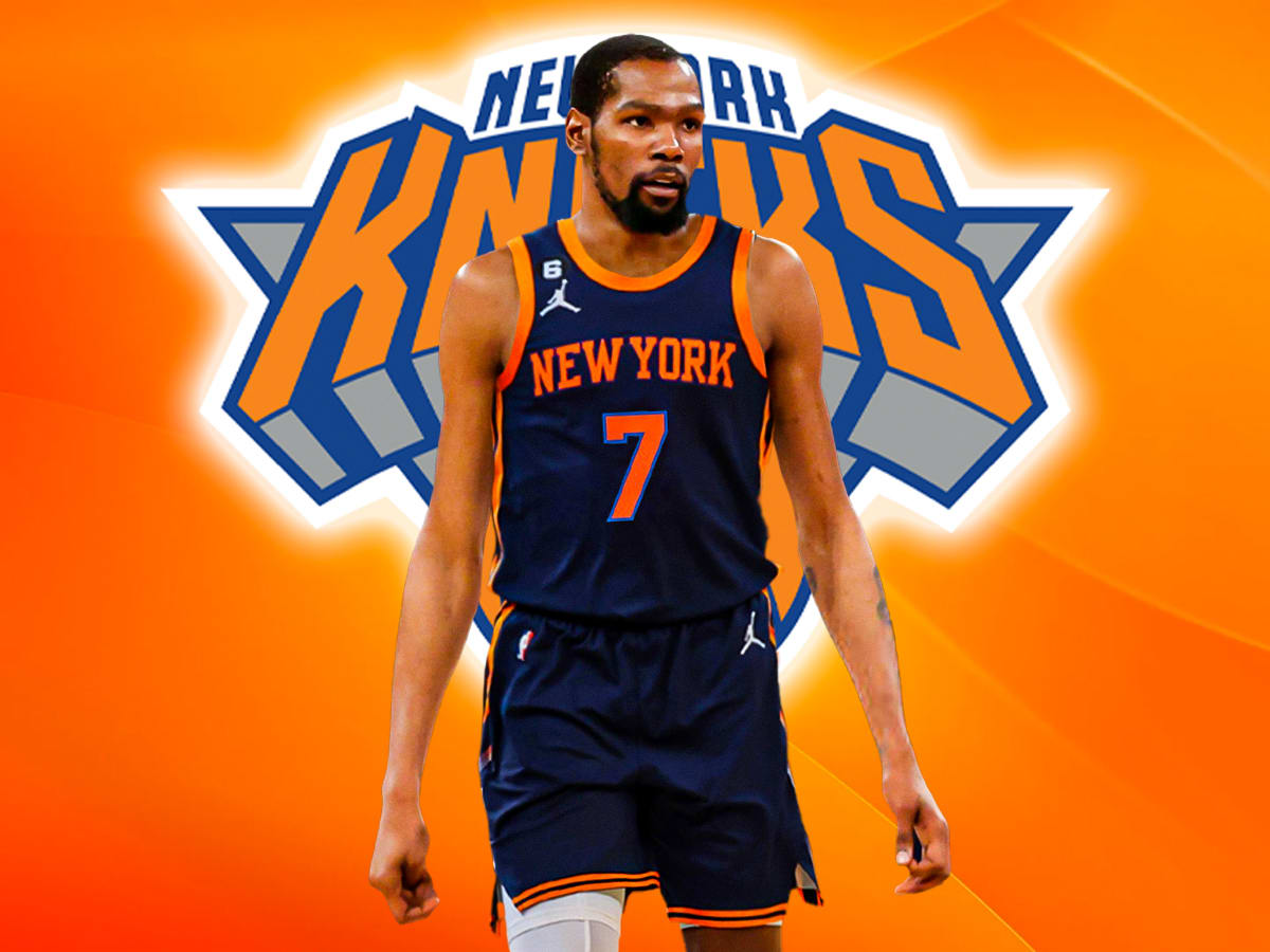 Kevin durant hot sale knicks uniform