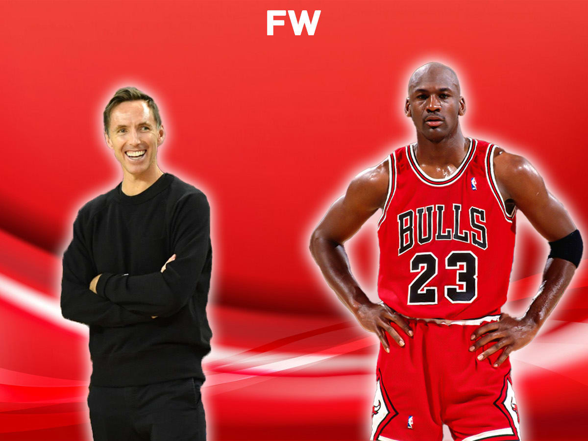 Steve nash michael jordan outlet