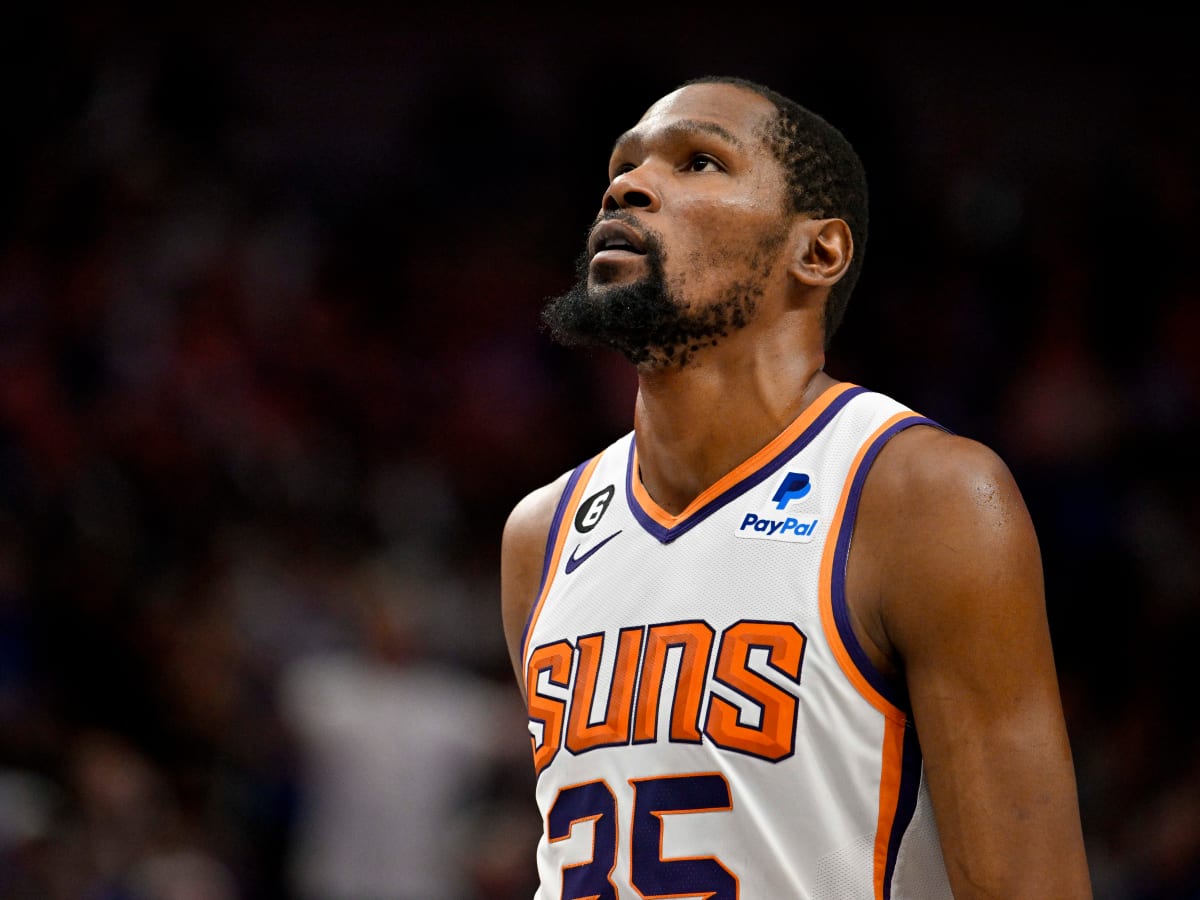 Kevin Durant Shares His Thoughts On Not Being Able To Wear No. 7 On The Suns Fadeaway World