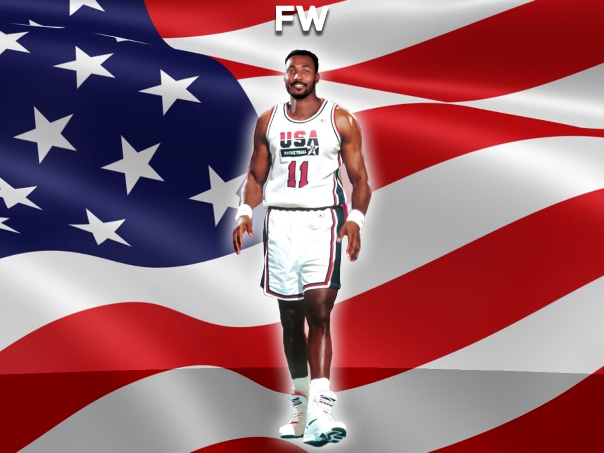 Karl malone shop team usa jersey