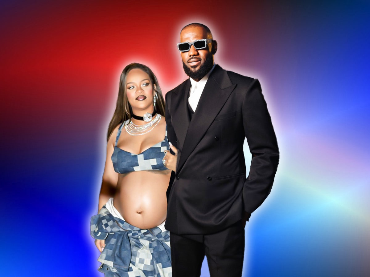 Rihanna sale loves lebron