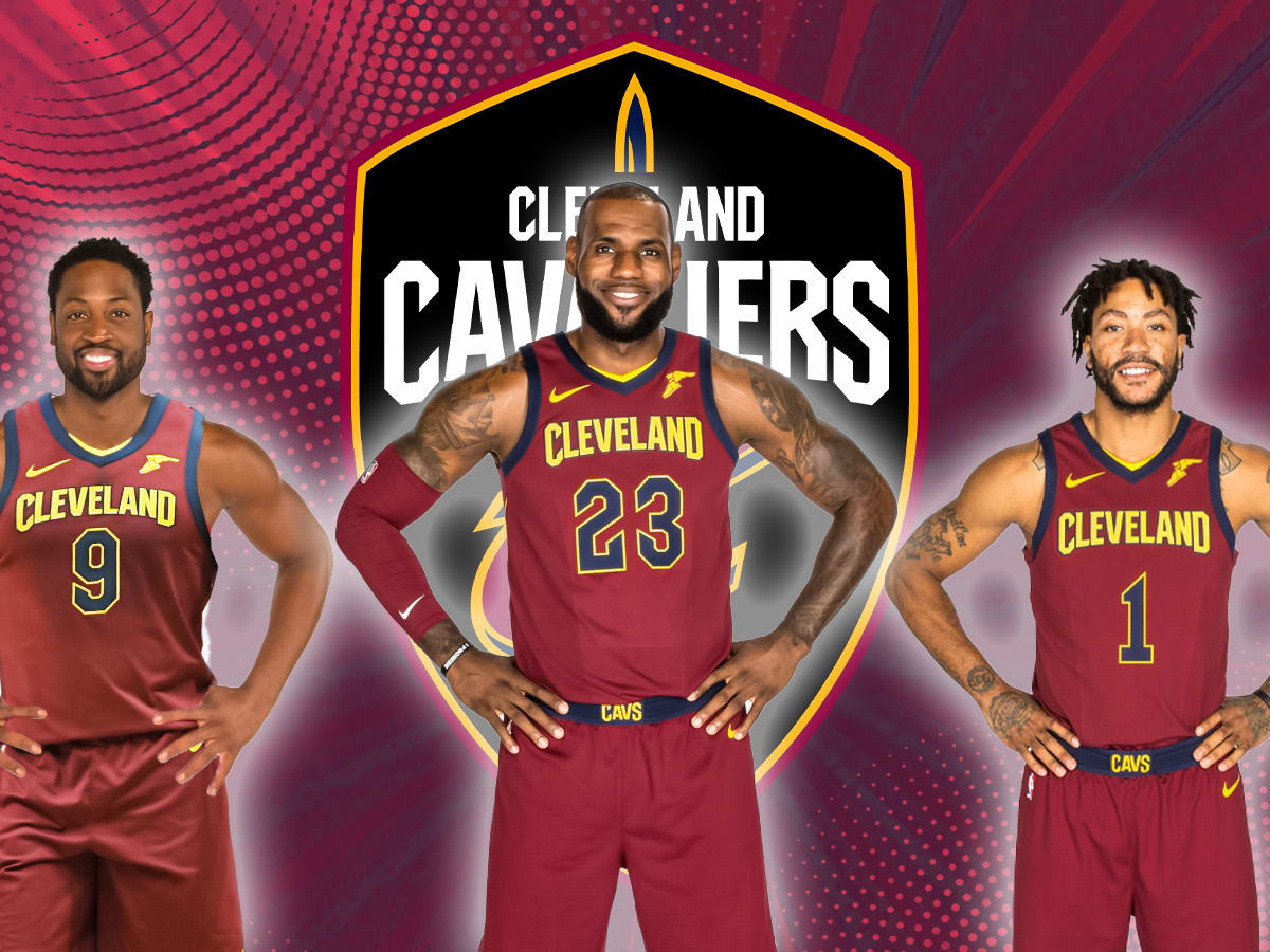 Derrick rose lebron hotsell james dwyane wade