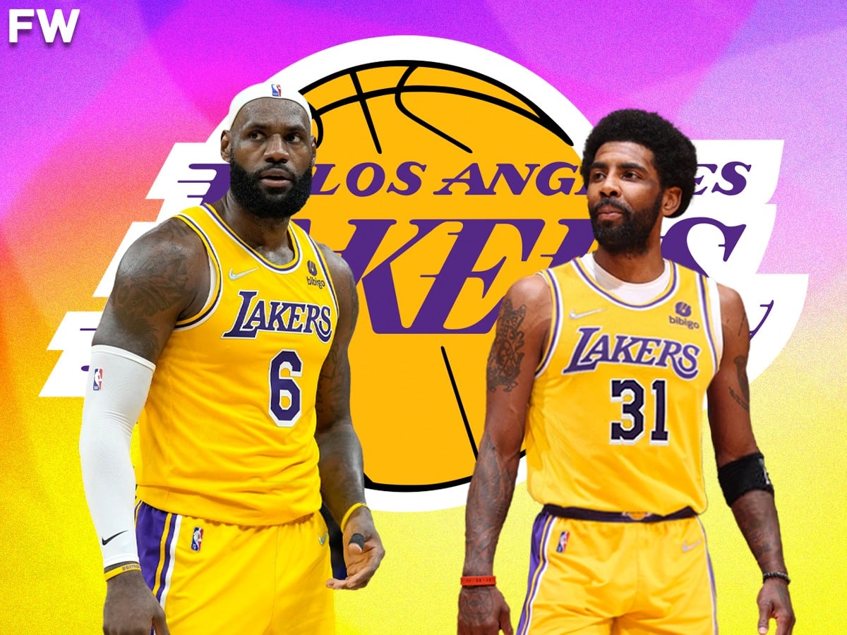 NBA Fans Debate Whether Kyrie Irving And LeBron James Should Reunite On The Lakers I ll Shed Some Tears If They Hoop Together Again Fadeaway World