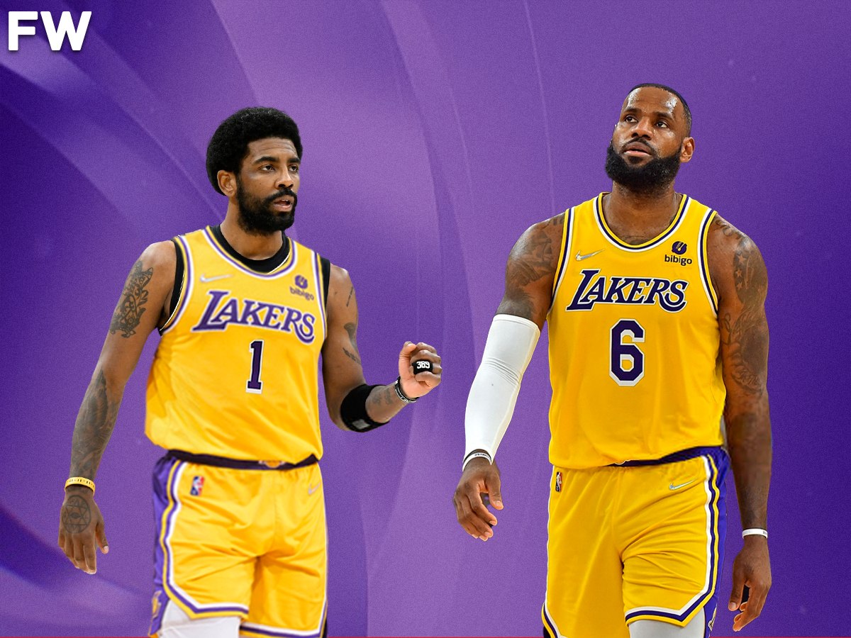 Kyrie and hotsell lebron lakers