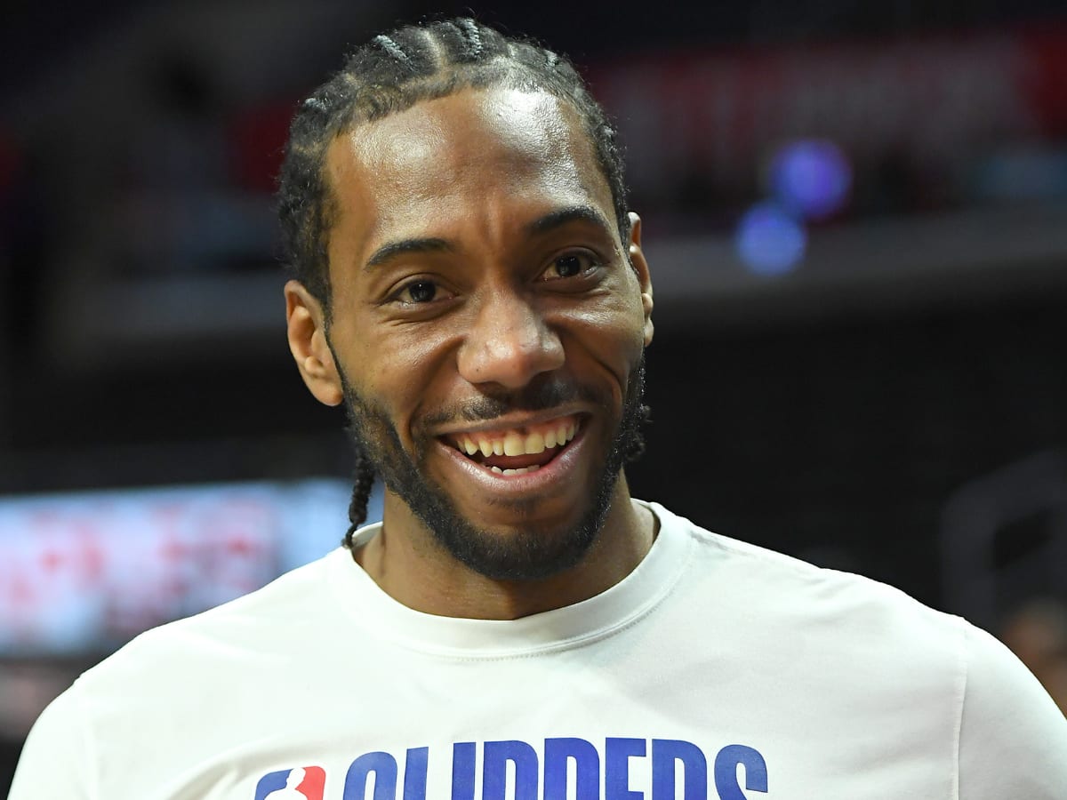 Kawhi leonard smiling outlet