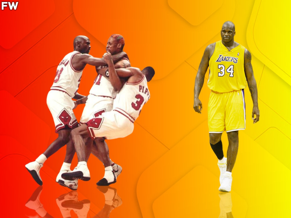 Michael jordan cheap pippen rodman