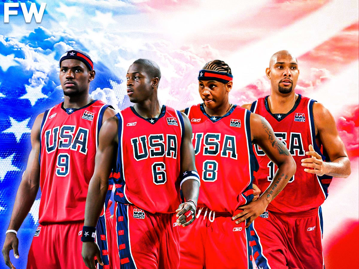 2004 team usa basketball roster sales
