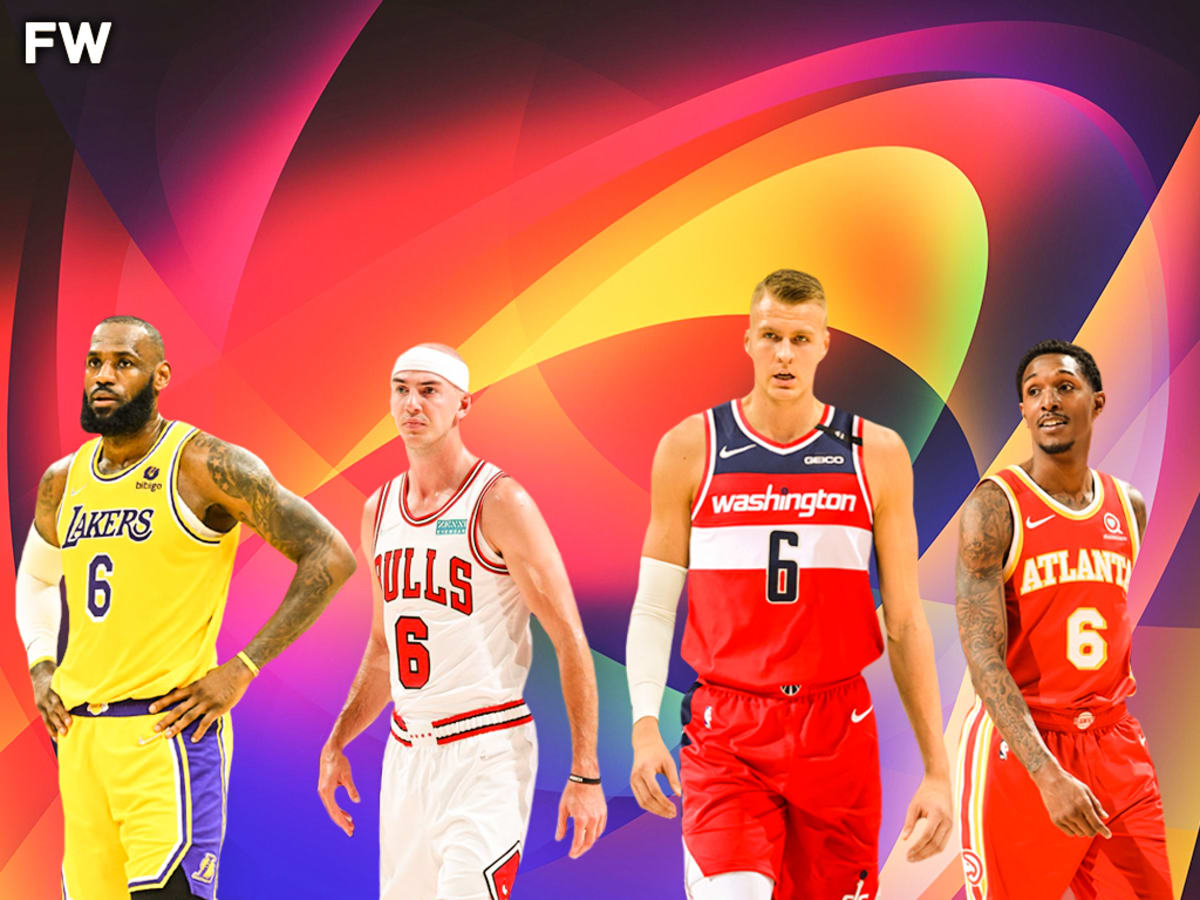 Nba player with number 6 hot sale