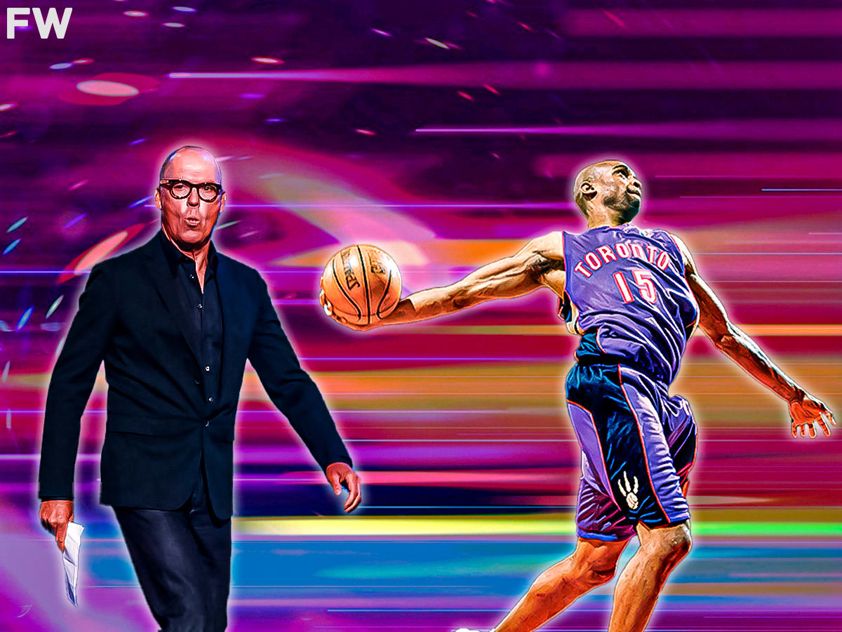 Vince carter hot sale elbow dunk