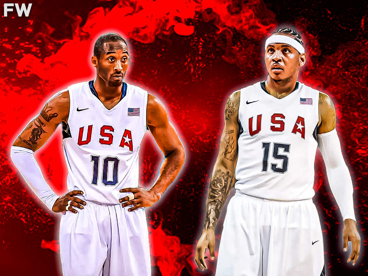 Carmelo Anthony s Message To Kobe Bryant During 2008 Olympics We