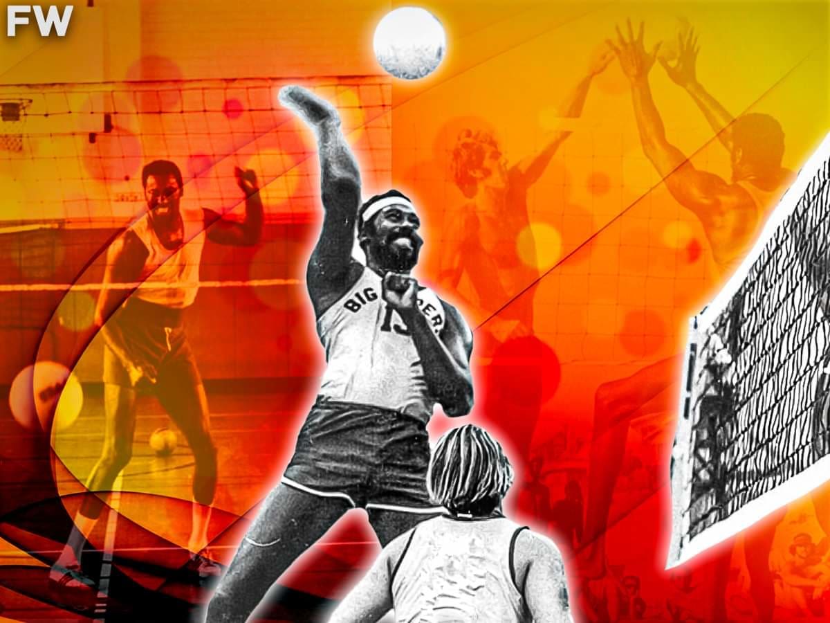 Wilt chamberlain on sale volleyball