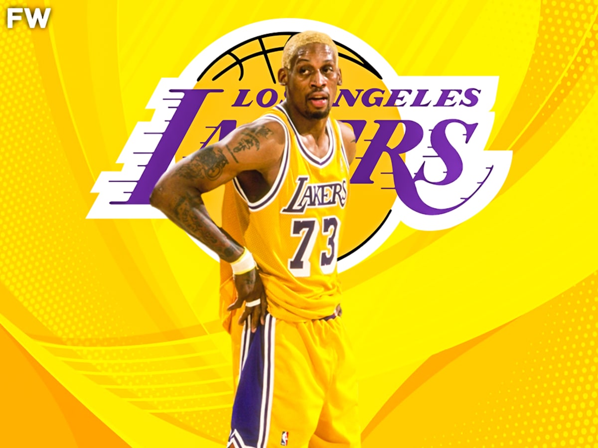 Rodman laker hot sale jersey