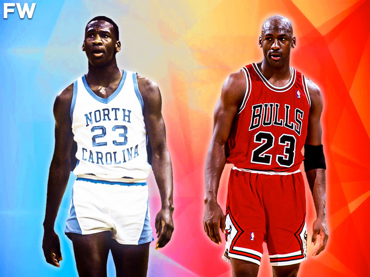 Michael jordan tar heels hotsell