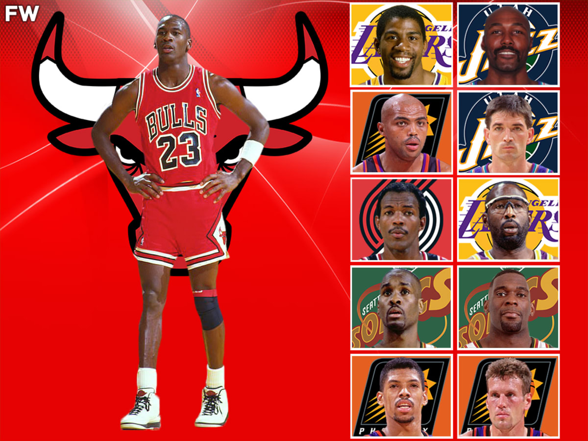 The 10 Best NBA Players That Michael Jordan Beat In The NBA Finals Fadeaway World