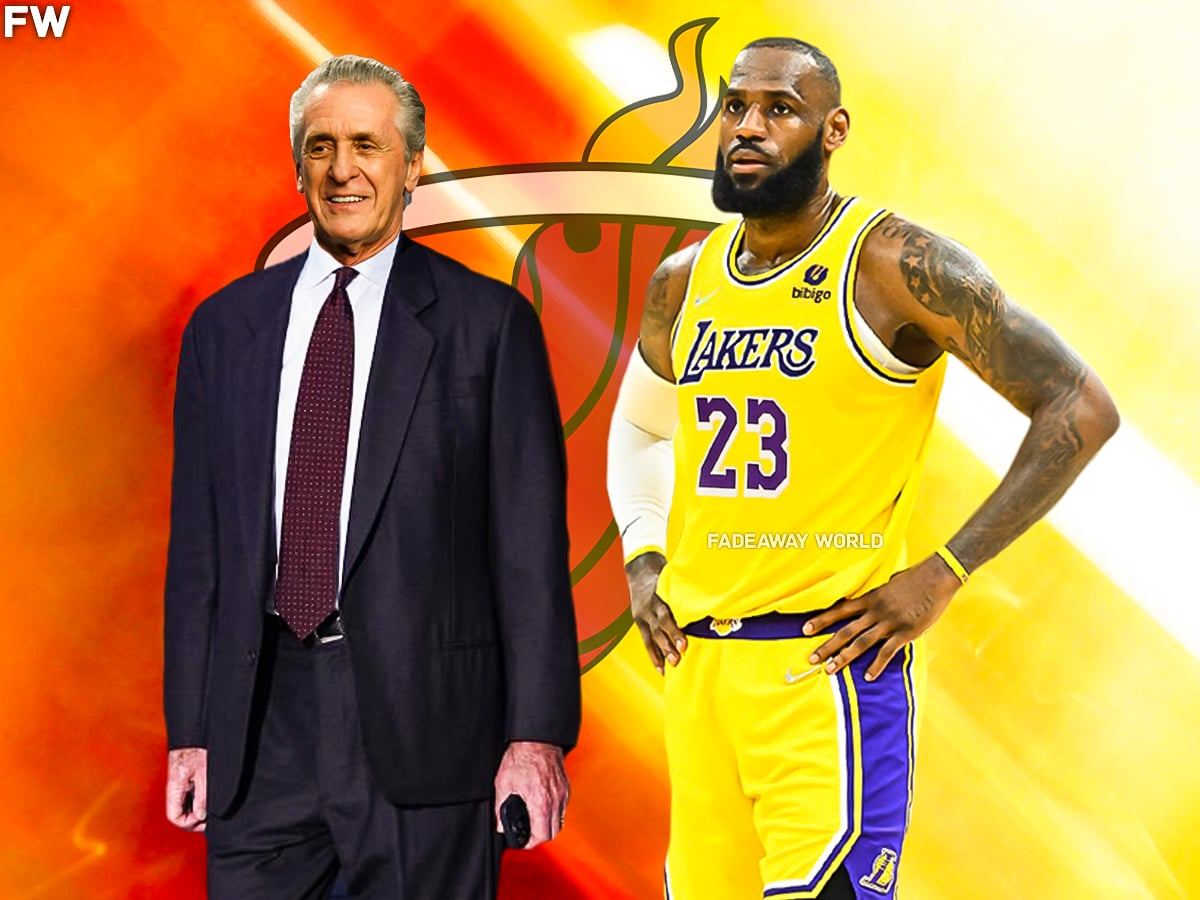 Pat riley and lebron james clearance
