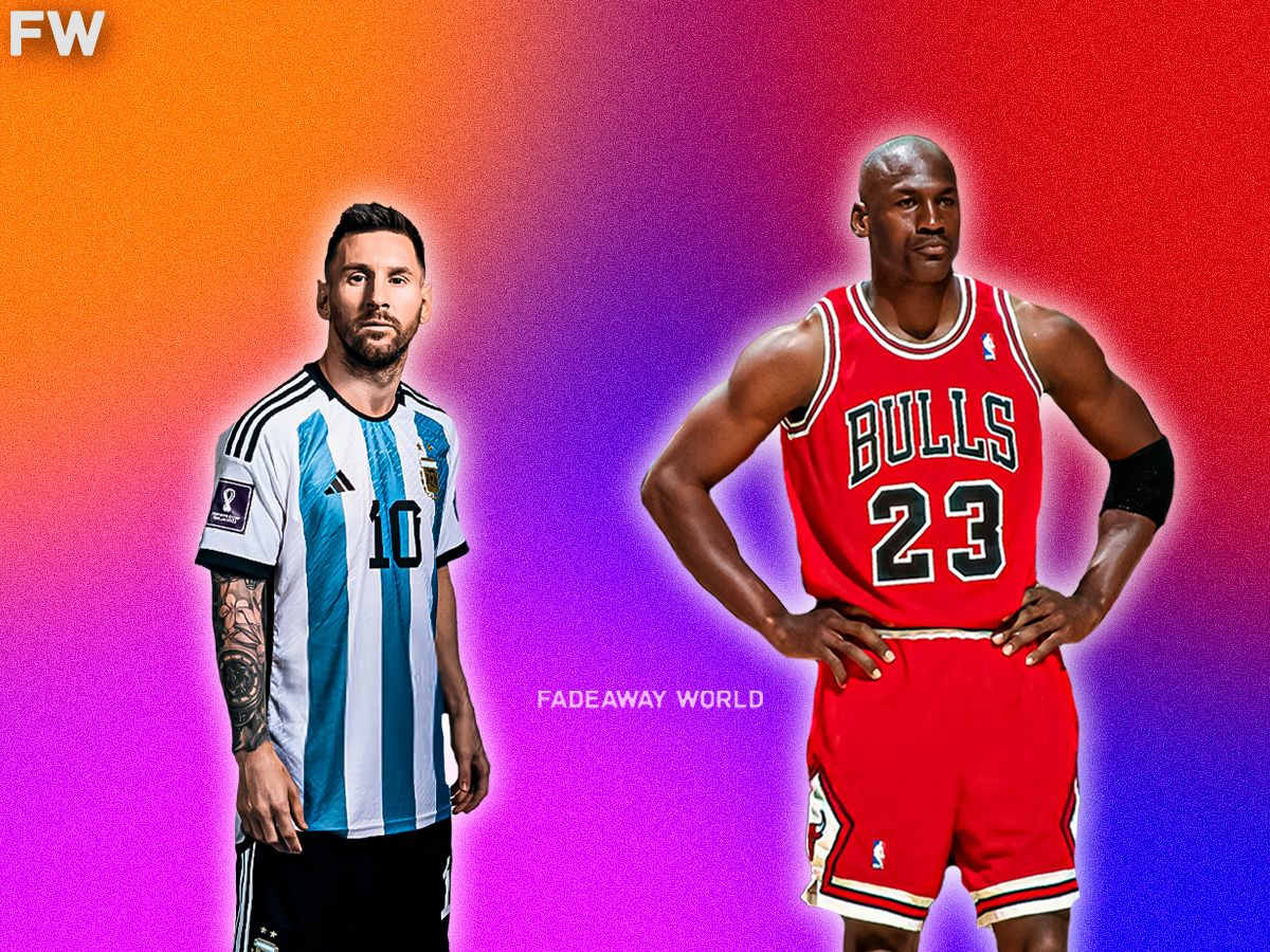 Lionel Messi Michael Jordan Is The Greatest Athlete Of All Time Fadeaway World
