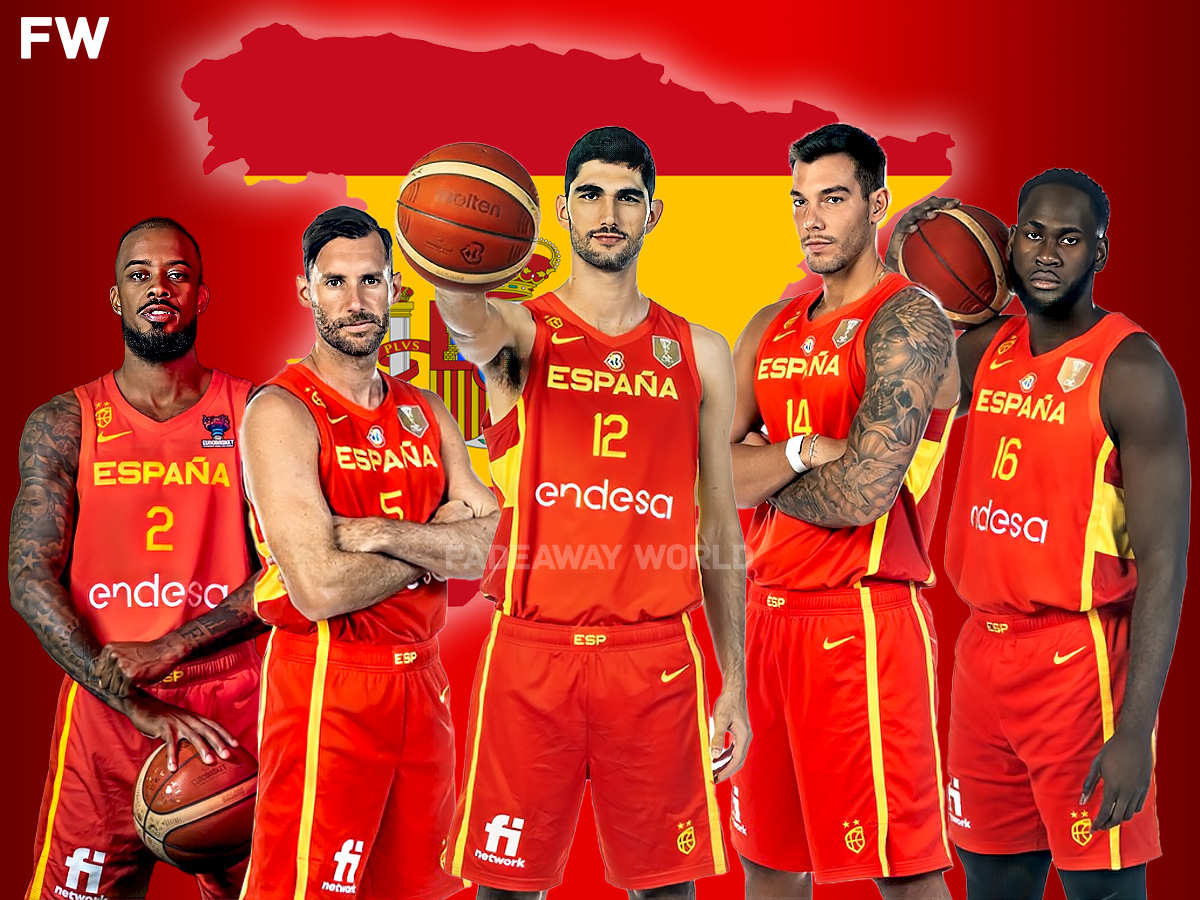 Spain world cup basketball roster store