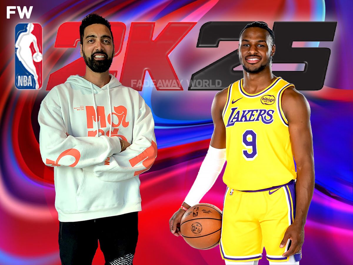 Ronnie 2K Teases Bronny James Mid Game With His 2K Rating Fadeaway World