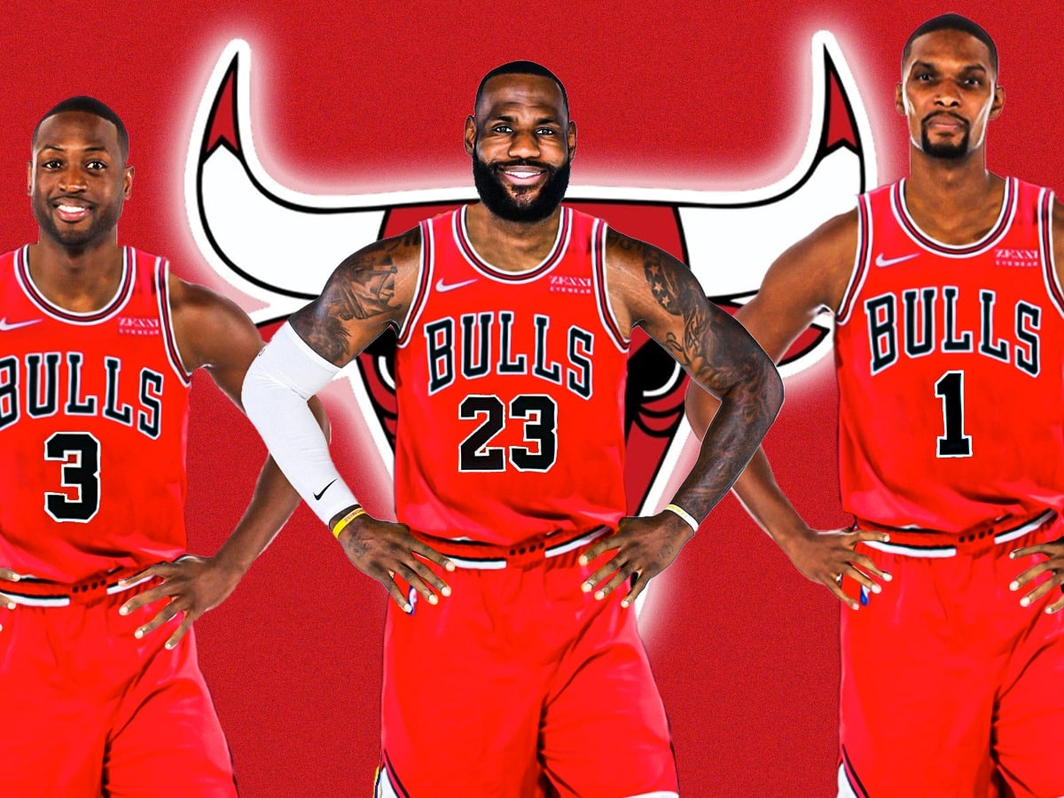 Lebron james chicago bulls hot sale