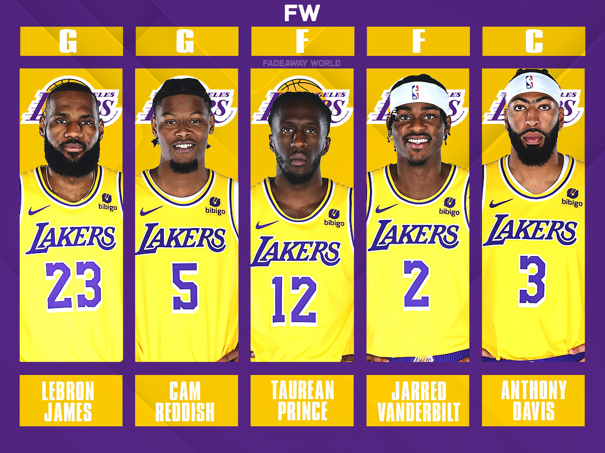 Lakers New Starting Lineup Is The Worst In The NBA Fadeaway World