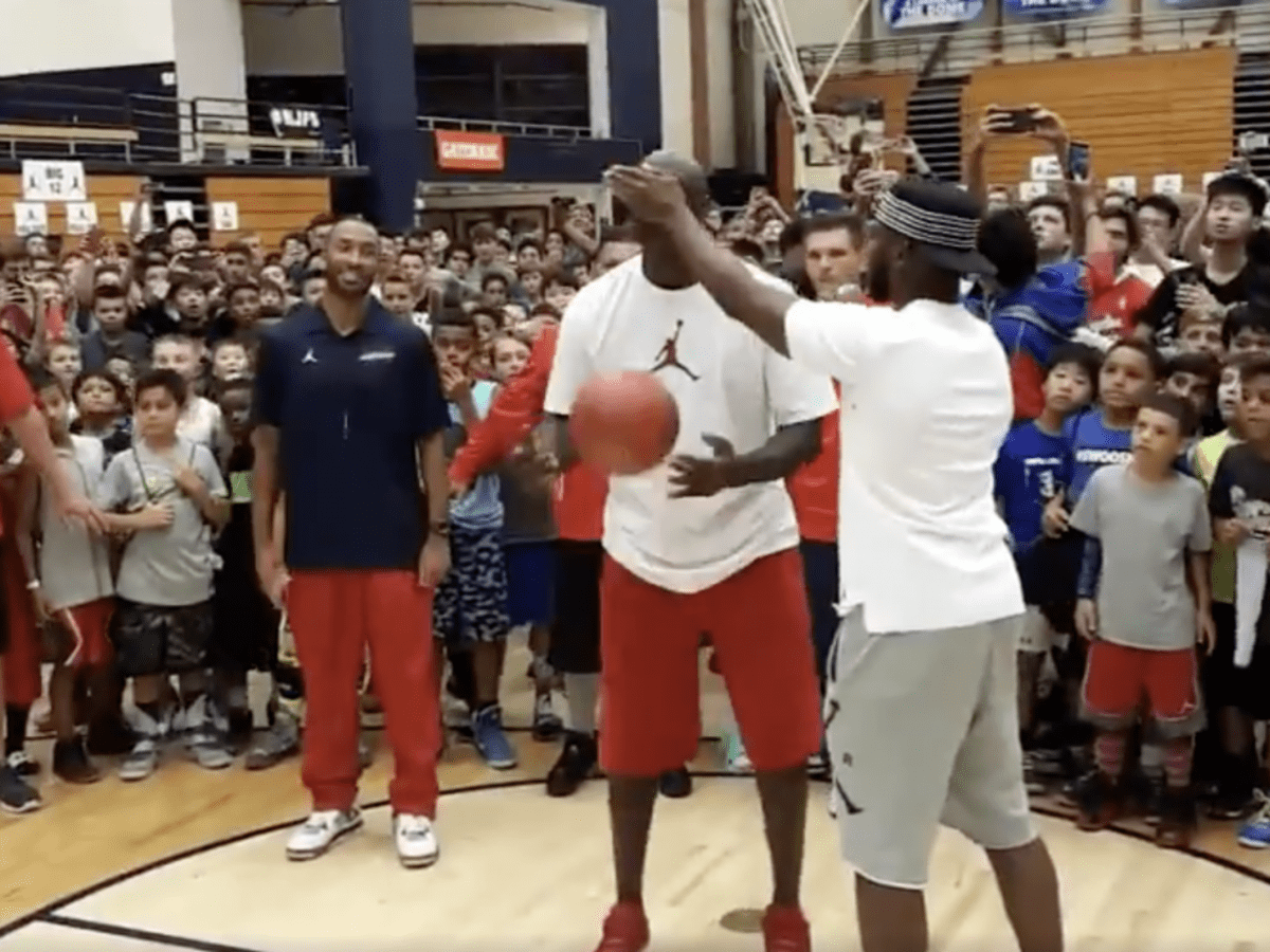 Michael jordan hot sale basketball camp