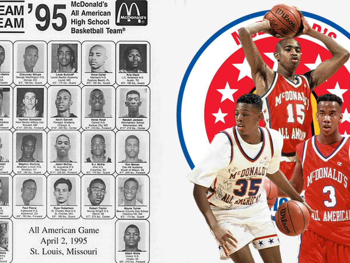 Vince carter mcdonald's all american top
