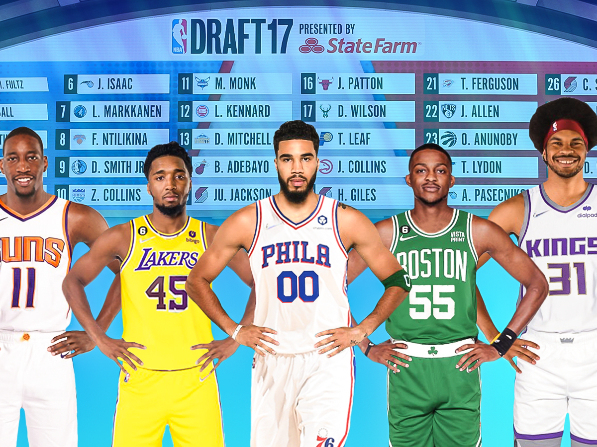 Re Drafting The 2017 NBA Draft Philadelphia 76ers And Los Angeles