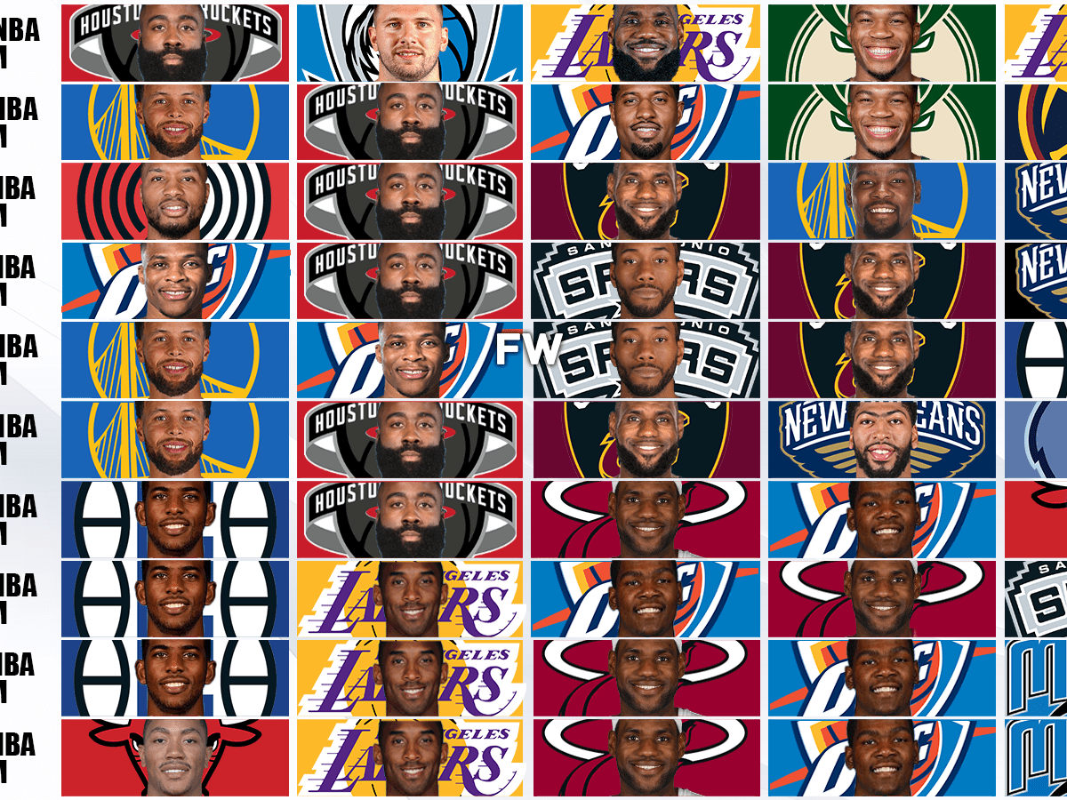 The All NBA First Teams From 2011 To 2020 Fadeaway World