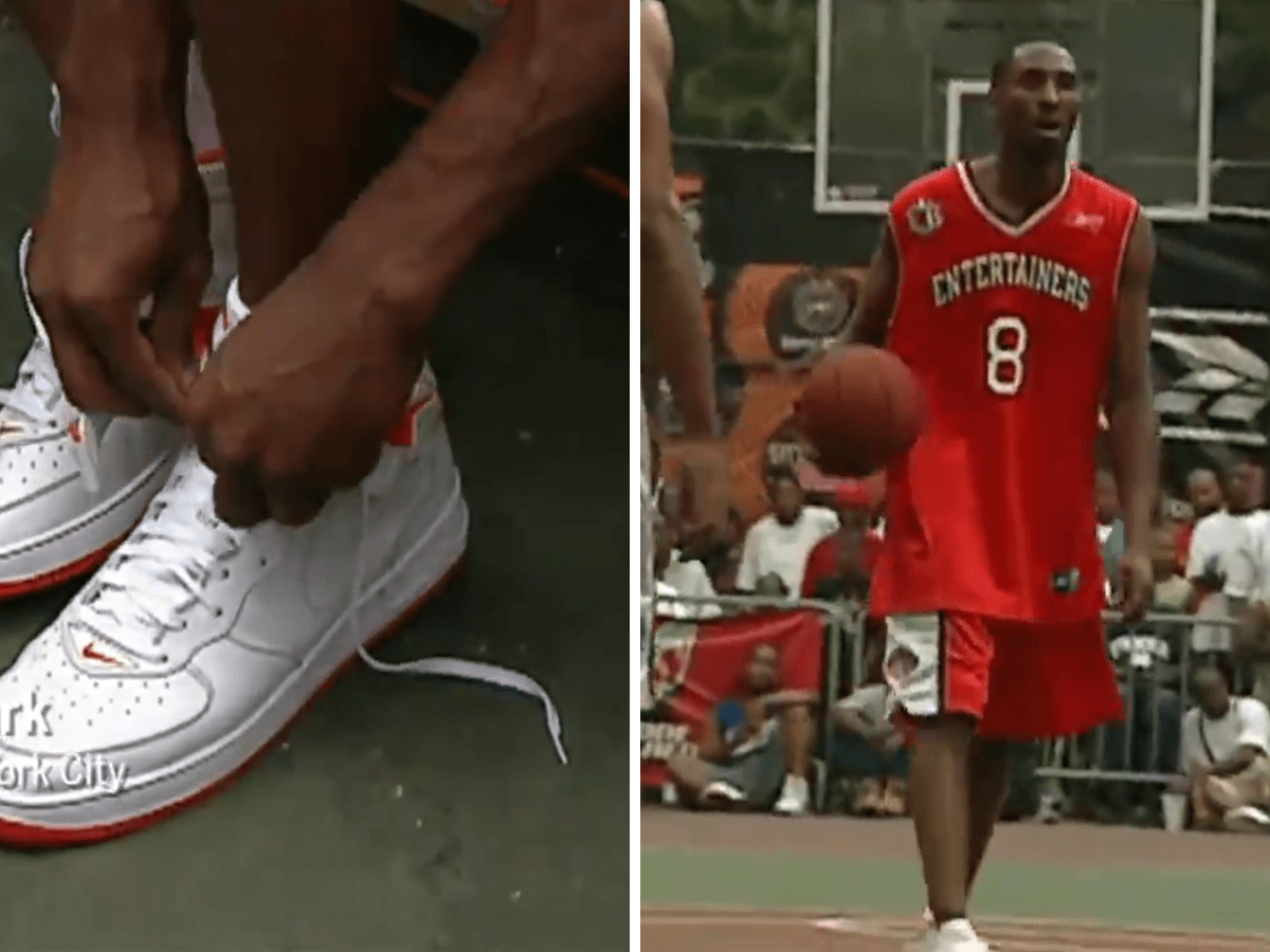 Kobe Bryant Once Destroyed Opponents At Rucker Park While Wearing Air Force Ones Fadeaway World