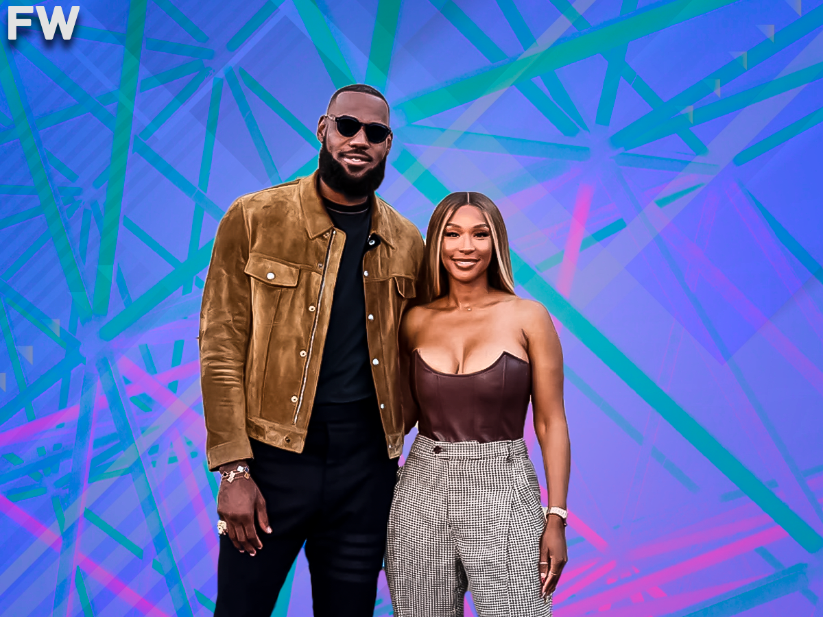 Lebron james deals wife instagram