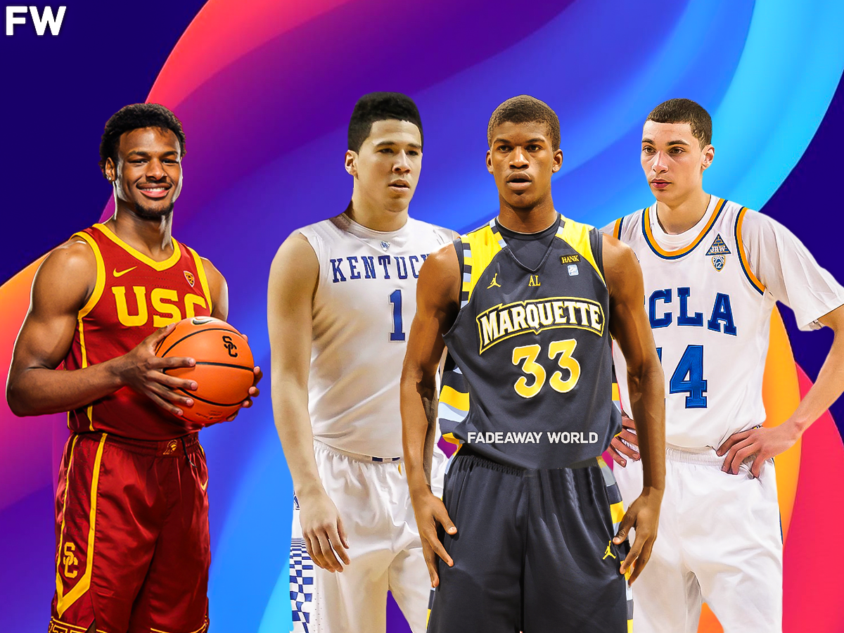 10 Players Who Had Similar Careers To Bronny James In College But Become Stars In The NBA Fadeaway World