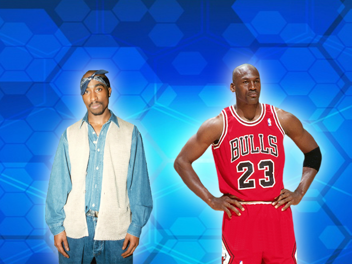 Michael shop jordan 2pac