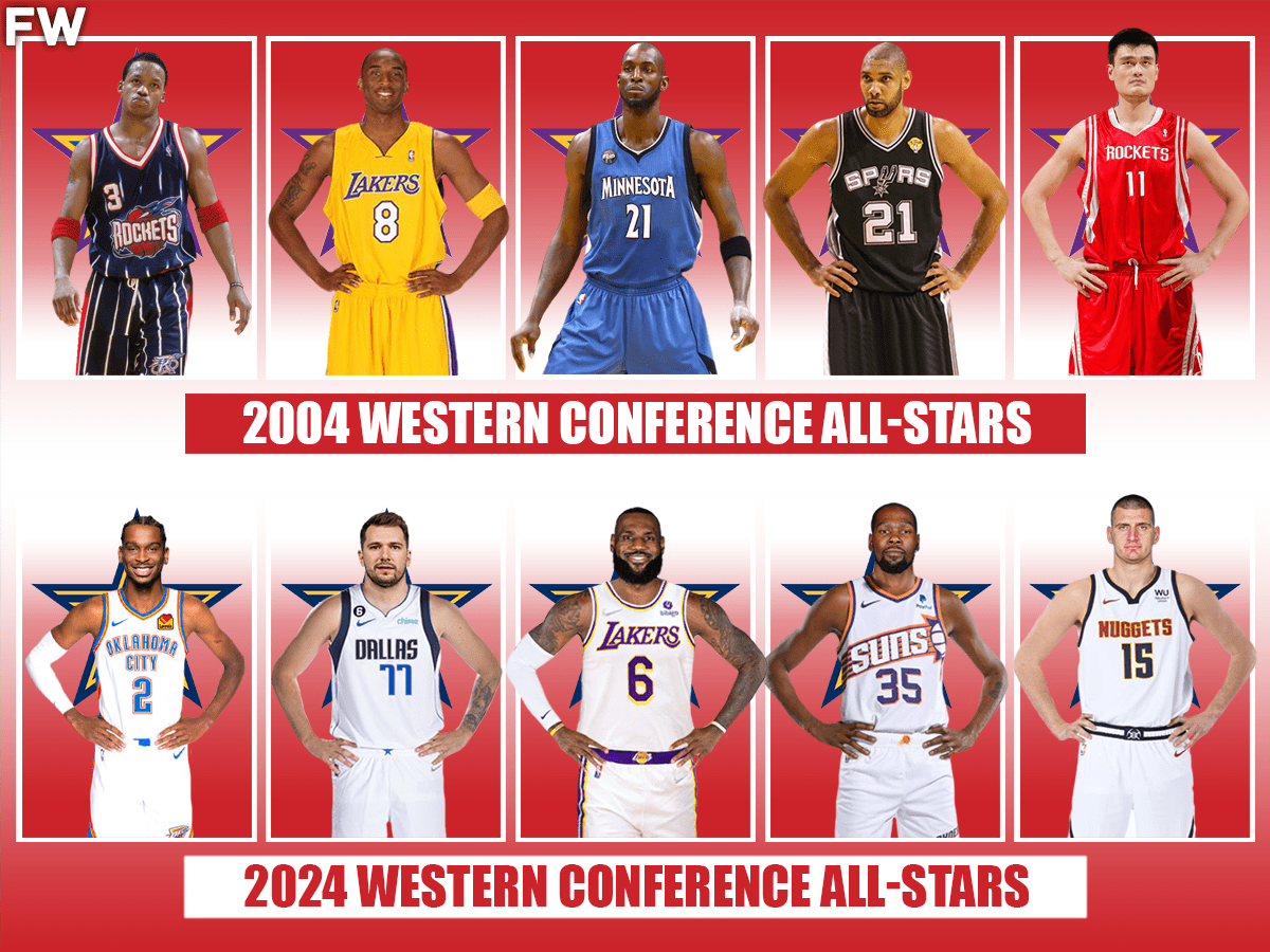 2004 Western Conference All Stars vs. 2024 Western Conference All
