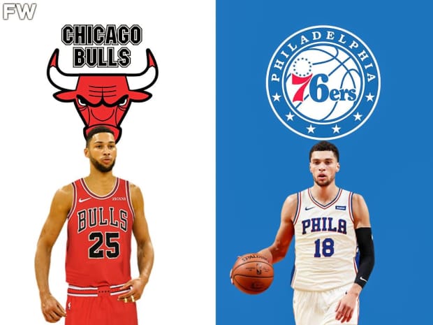 The Blockbuster Trade Idea Ben Simmons For Zach Lavine Is Perfect Trade For The Sixers And Bulls Fadeaway World