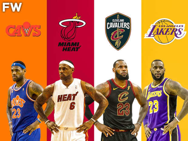 Comparing LeBron James With 3 Different Teams: Cavaliers, Heat And ...