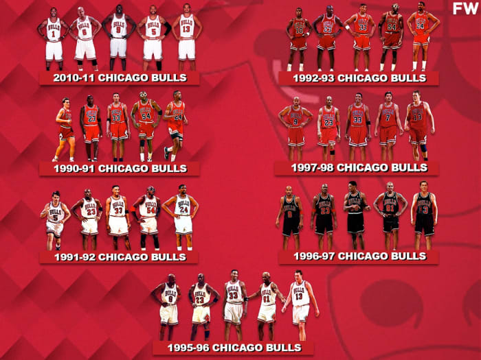 7 Greatest Teams In Chicago Bulls History: 1995-96 Bulls Are The Best ...