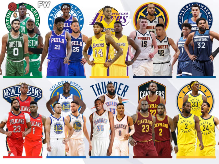 Ranking All 30 NBA Teams’ Big 3 If They Kept Every Player They Drafted ...