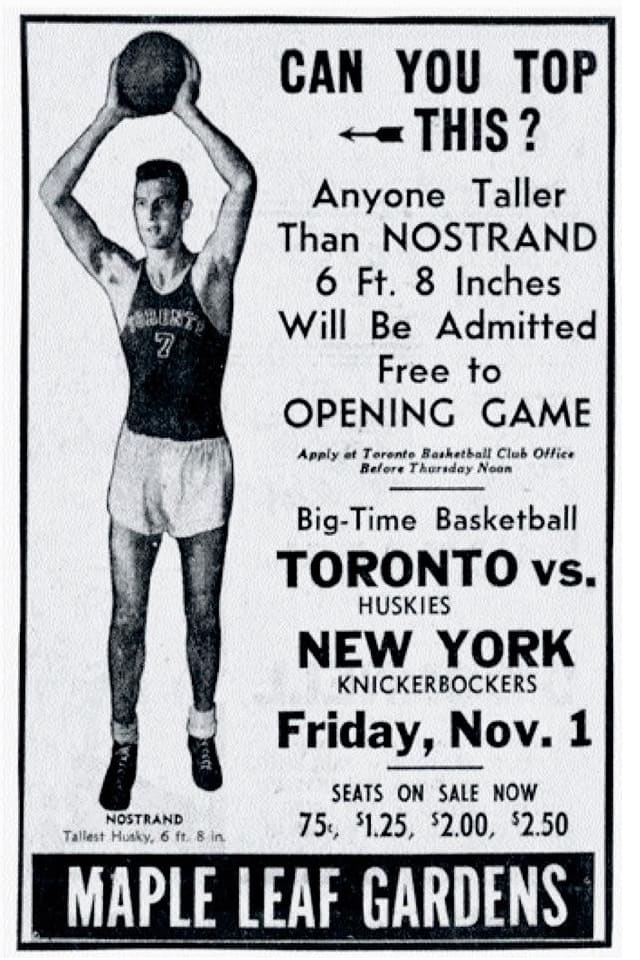 Story About The First NBA Game: Tickets Were Sold For 75 Cents To 2.5 ...